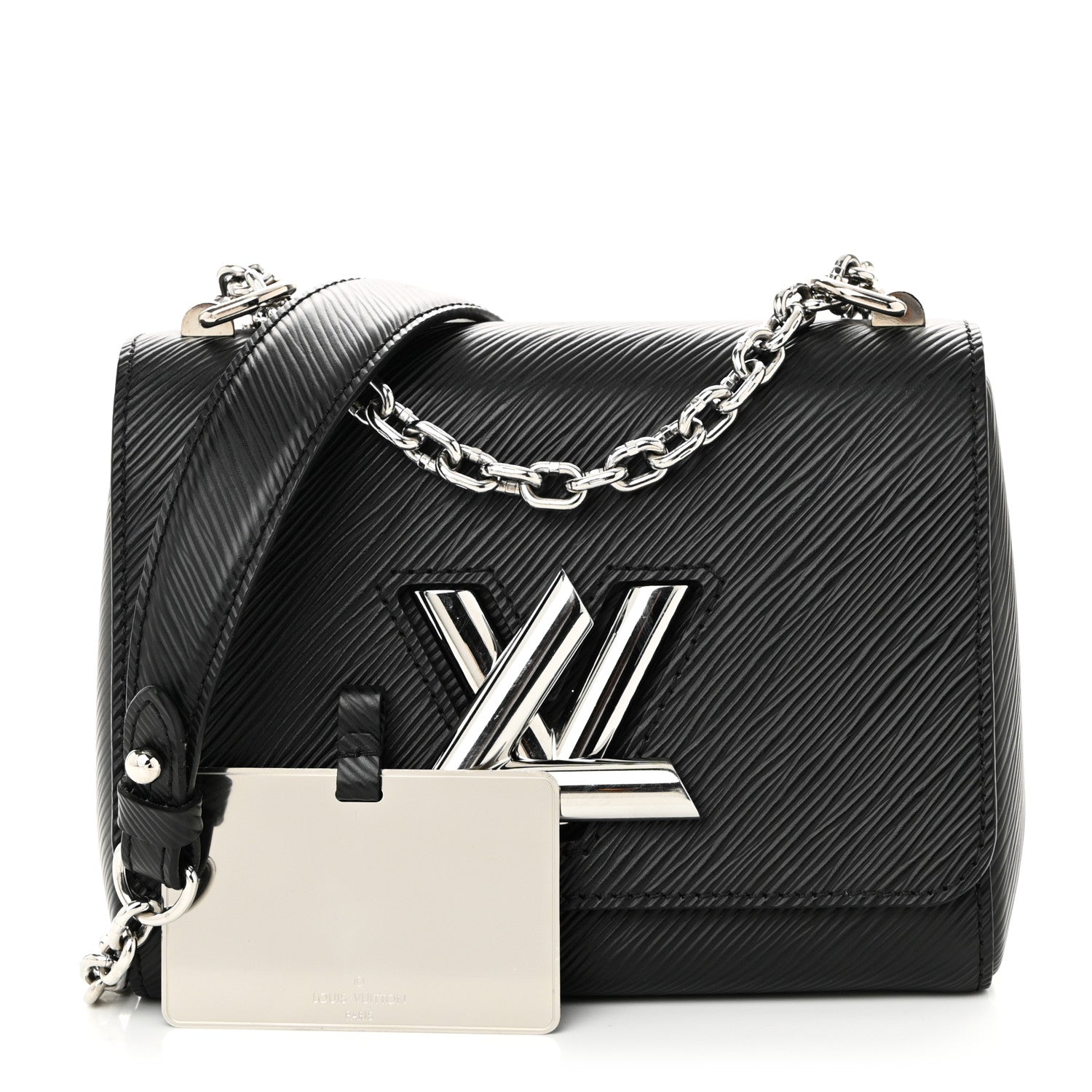 Louis Vuitton Epi Twist Shoulder Bag PM Black 3 of 10