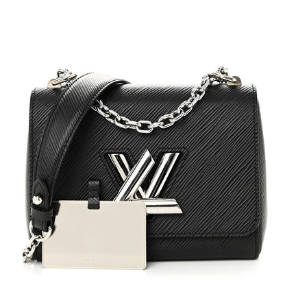 Louis Vuitton Epi Twist Shoulder Bag PM Black 3 of 10