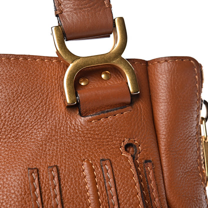Chloe Calfskin Large Marcie Tote Tan 14 of 18