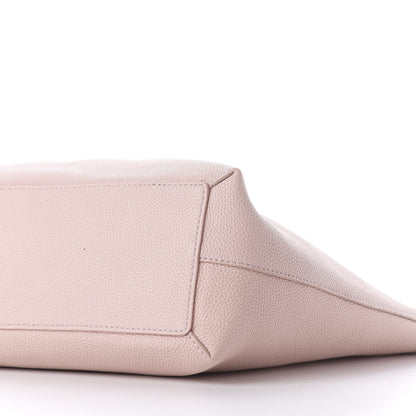 Burberry Grainy Calfskin Remington Tote Pale Ash Rose 9 of 10