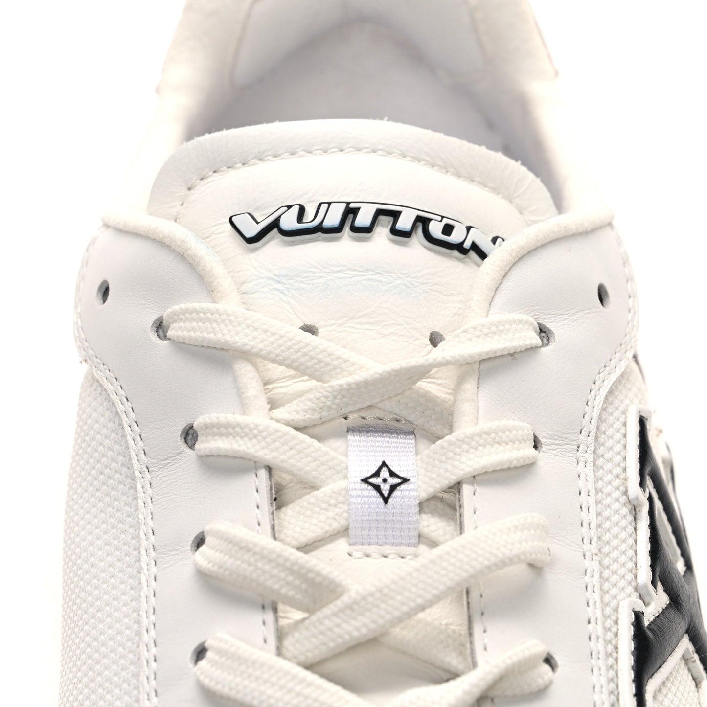 Suede Calfskin Mesh Rally Sneakers 8.5 Grey White