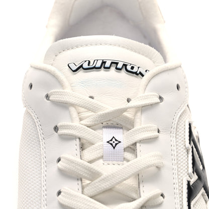 Louis Vuitton Suede Calfskin Mesh Rally Sneakers 8.5 Grey White 10 of 11