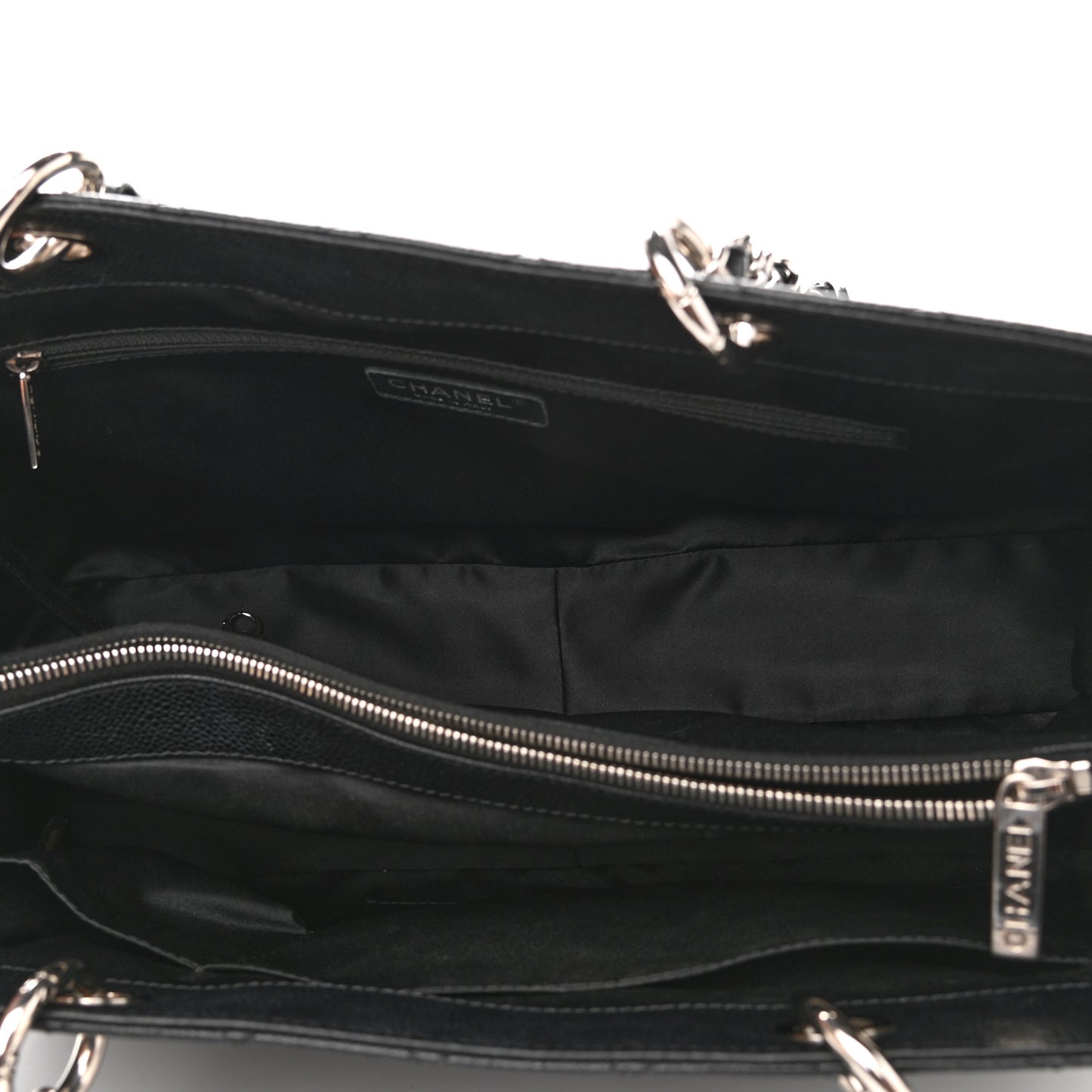 Caviar Quilted XL Grand Shopping Tote GST Black