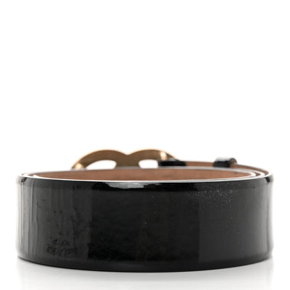 Chanel Patent Calfskin CC Belt 95 38 Black 2 of 12