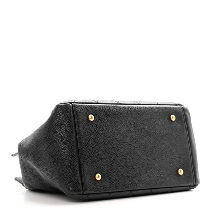 Chanel Caviar Quilted Petit Timeless Tote PTT Black 4 of 11