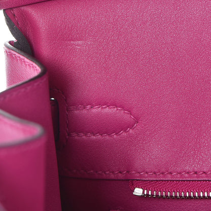 Hermes Swift Birkin 25 Rose Pourpre 18 of 35