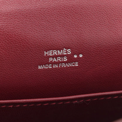 Hermes Shiny Niloticus Crocodile Kelly Pochette Rouge Vif 6 of 8