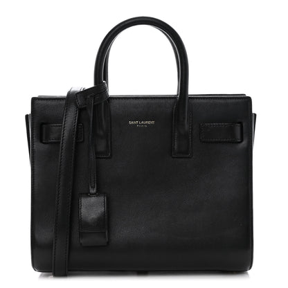 Saint Laurent Calfskin Nano Sac De Jour Black 1 of 18