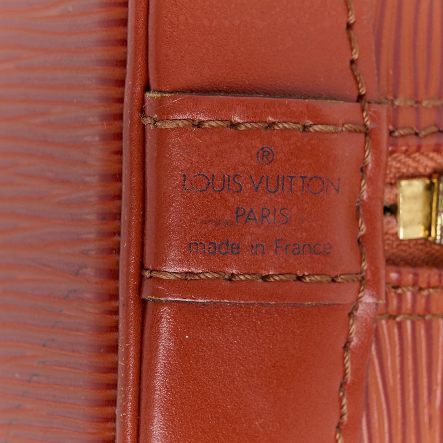 Louis Vuitton Epi Alma Cipango 7 of 12