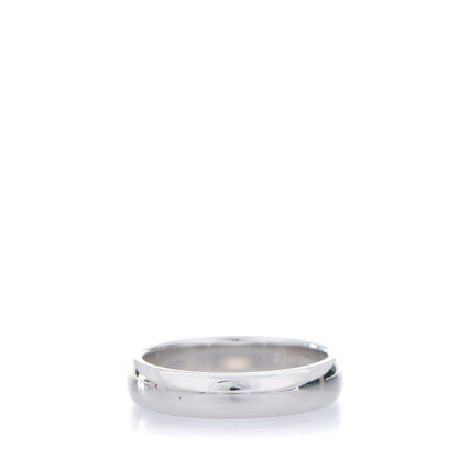 Tiffany Platinum Lucida 4.5mm Wedding Band Ring 8 1 of 4