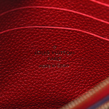 Louis Vuitton Empreinte Double Zip Pochette Marine Rouge 6 of 16