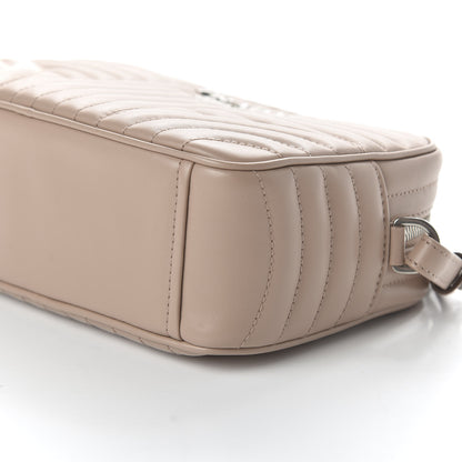 Prada Soft Calfskin Diagramme Crossbody Bag Cipria 7 of 9