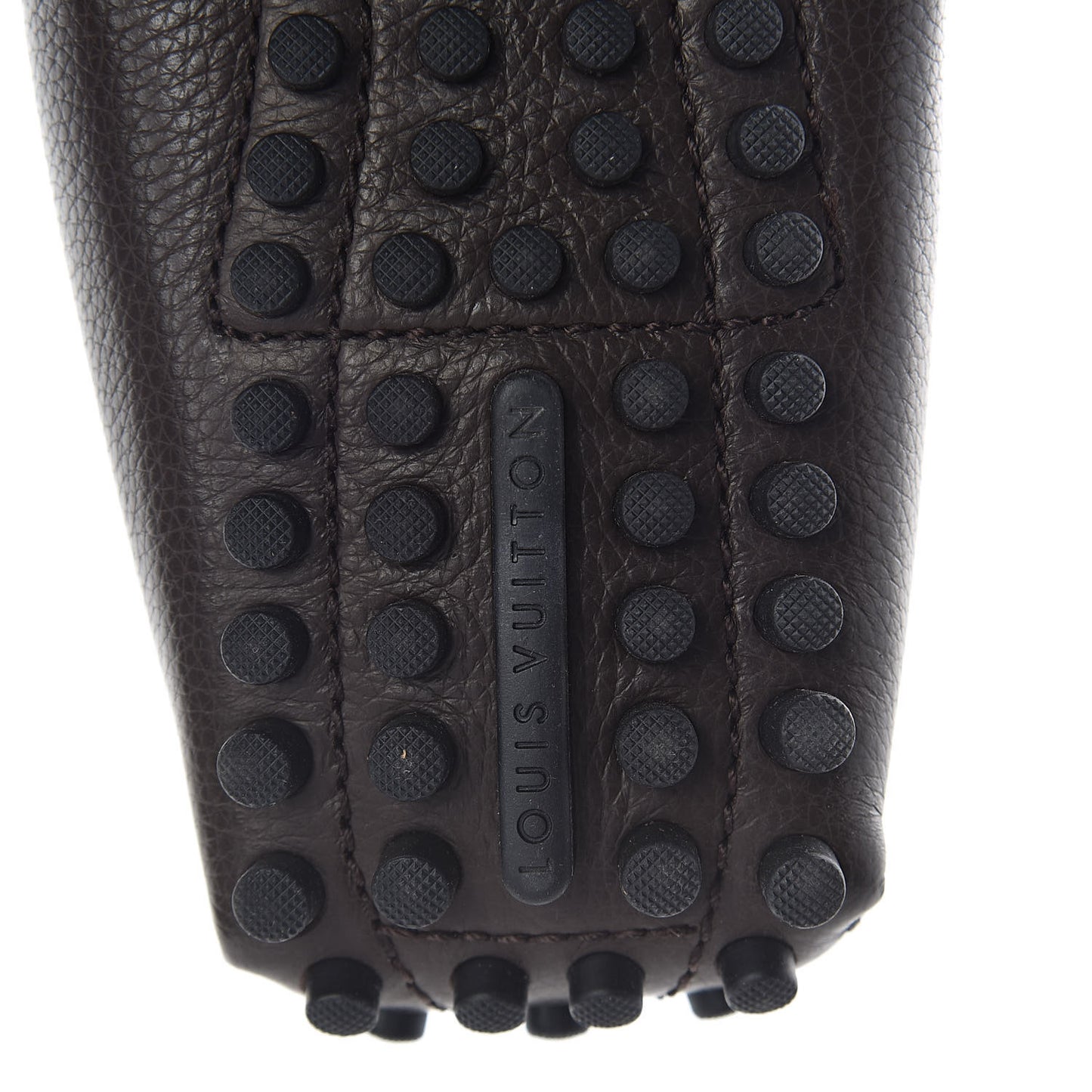 Calfskin LV Porto Vecchio Moccasin Loafers 8.5 Grizzli