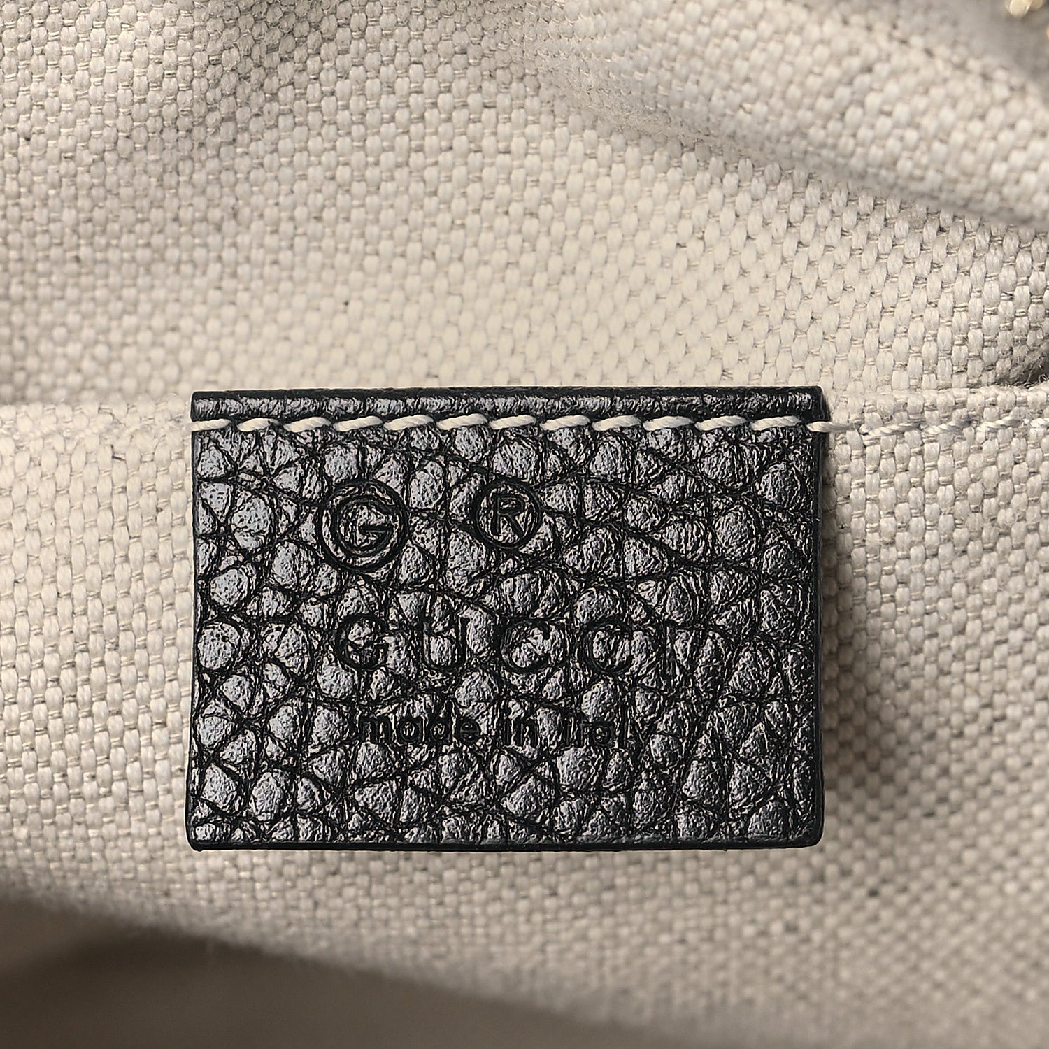 Gucci Pebbled Calfskin Small Soho Disco Bag Black 6 of 9