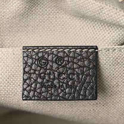 Gucci Pebbled Calfskin Small Soho Disco Bag Black 6 of 9