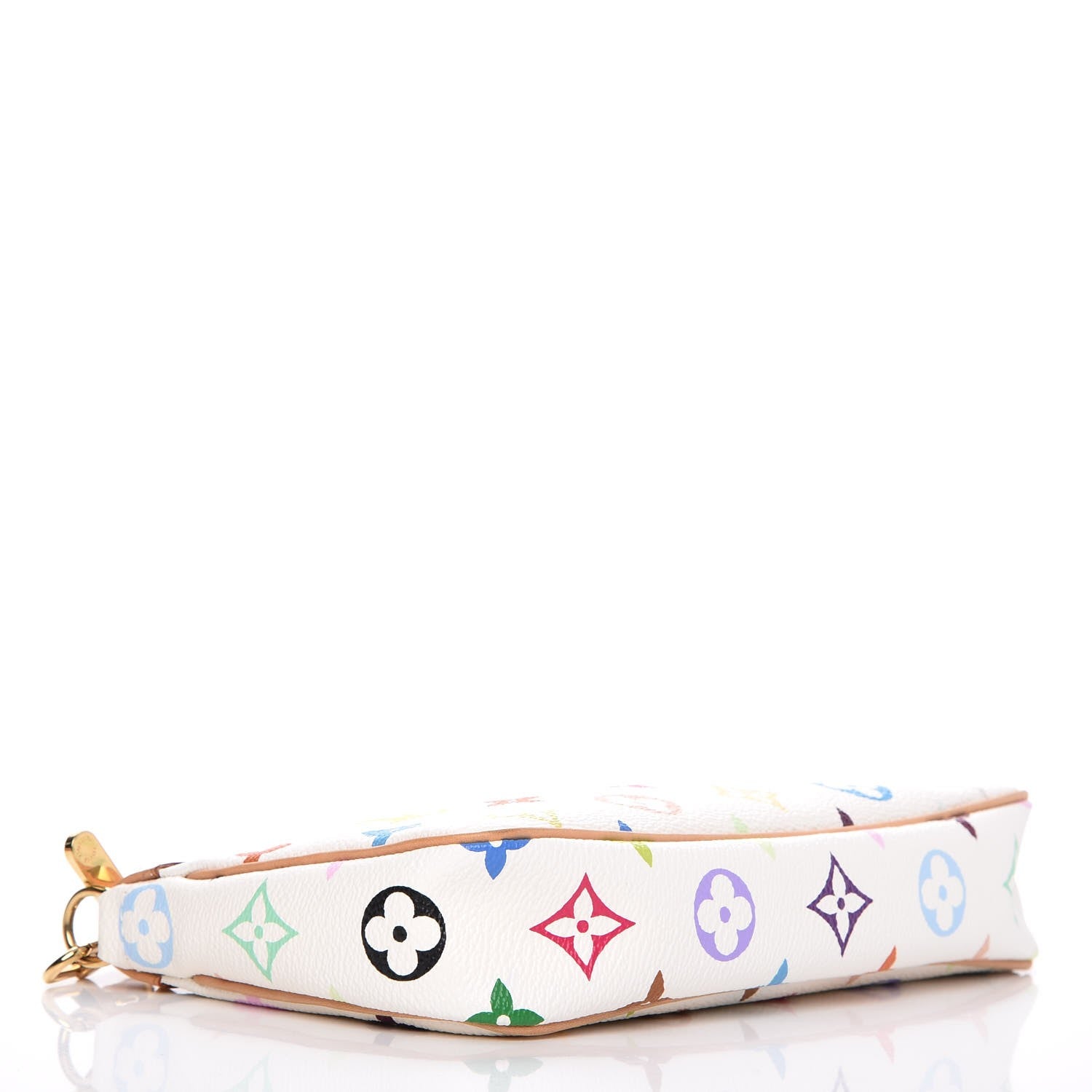 Louis Vuitton Monogram Multicolor Pochette Accessories White 4 of 8