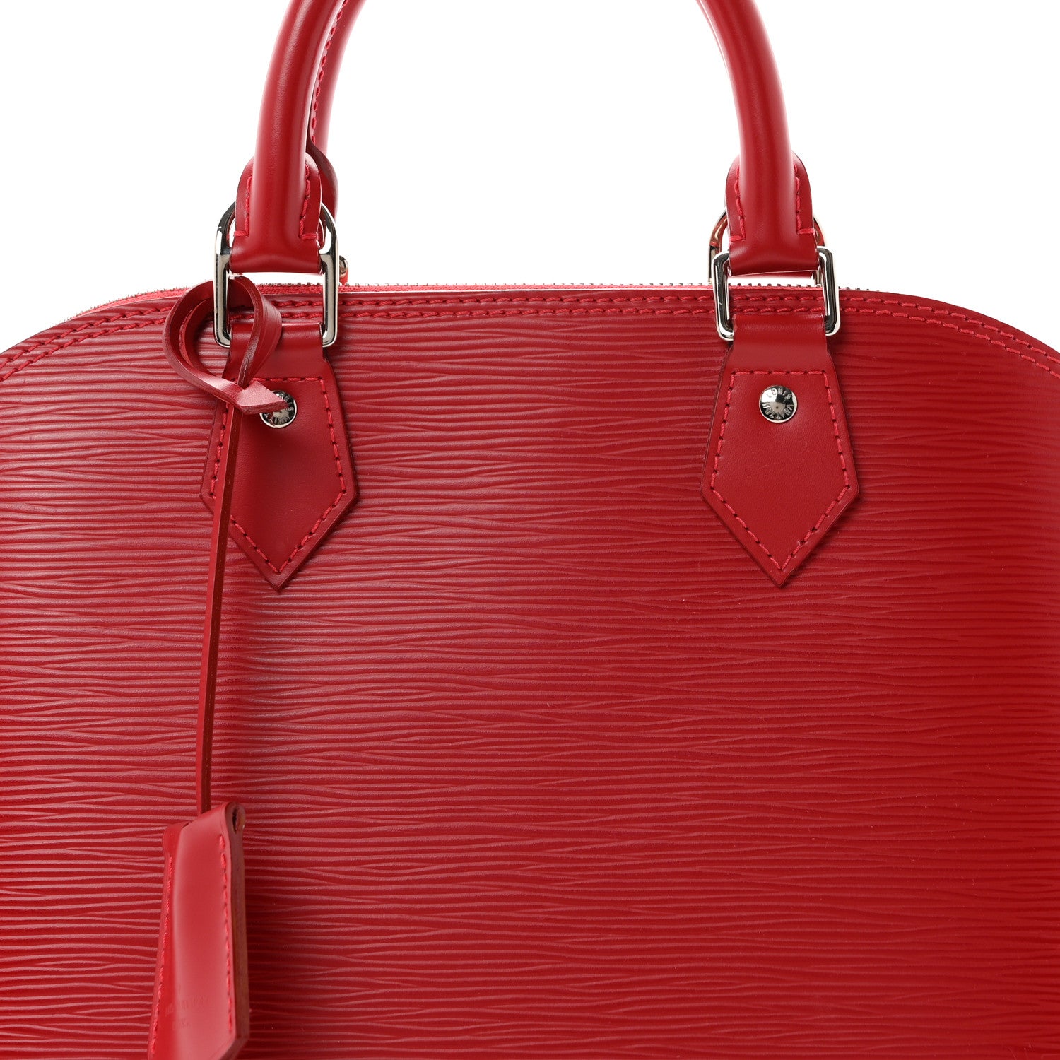 Louis Vuitton Epi Alma PM Carmine 7 of 9