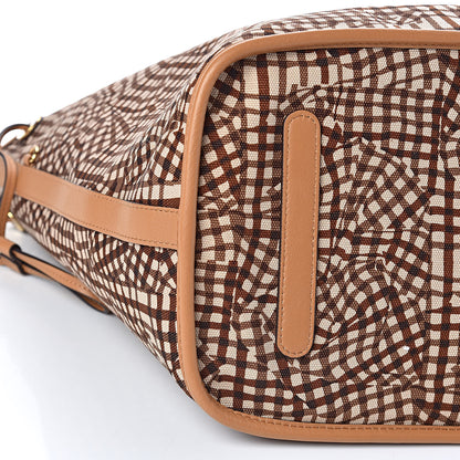 MCM Visetos Large Liz Reversible Shopper Tote Cognac 16 of 17
