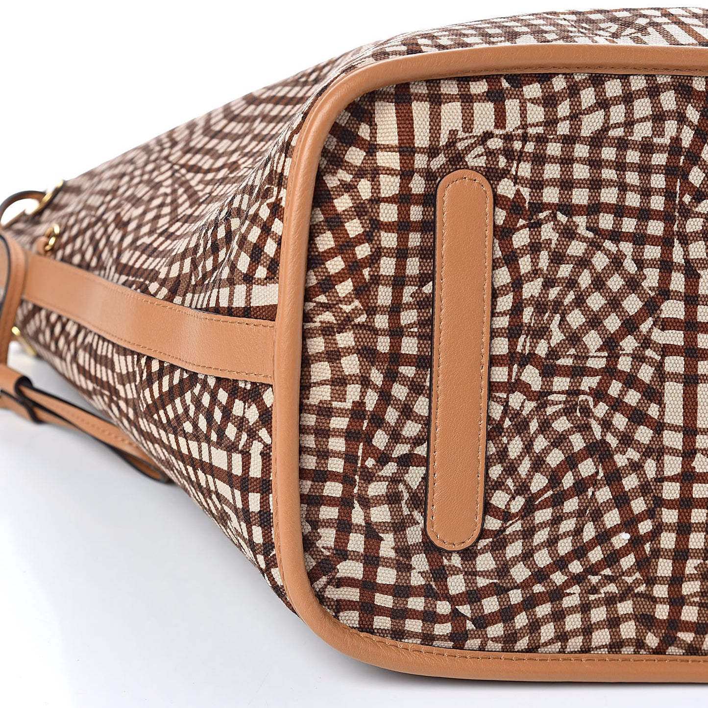 Visetos Large Liz Reversible Shopper Tote Cognac