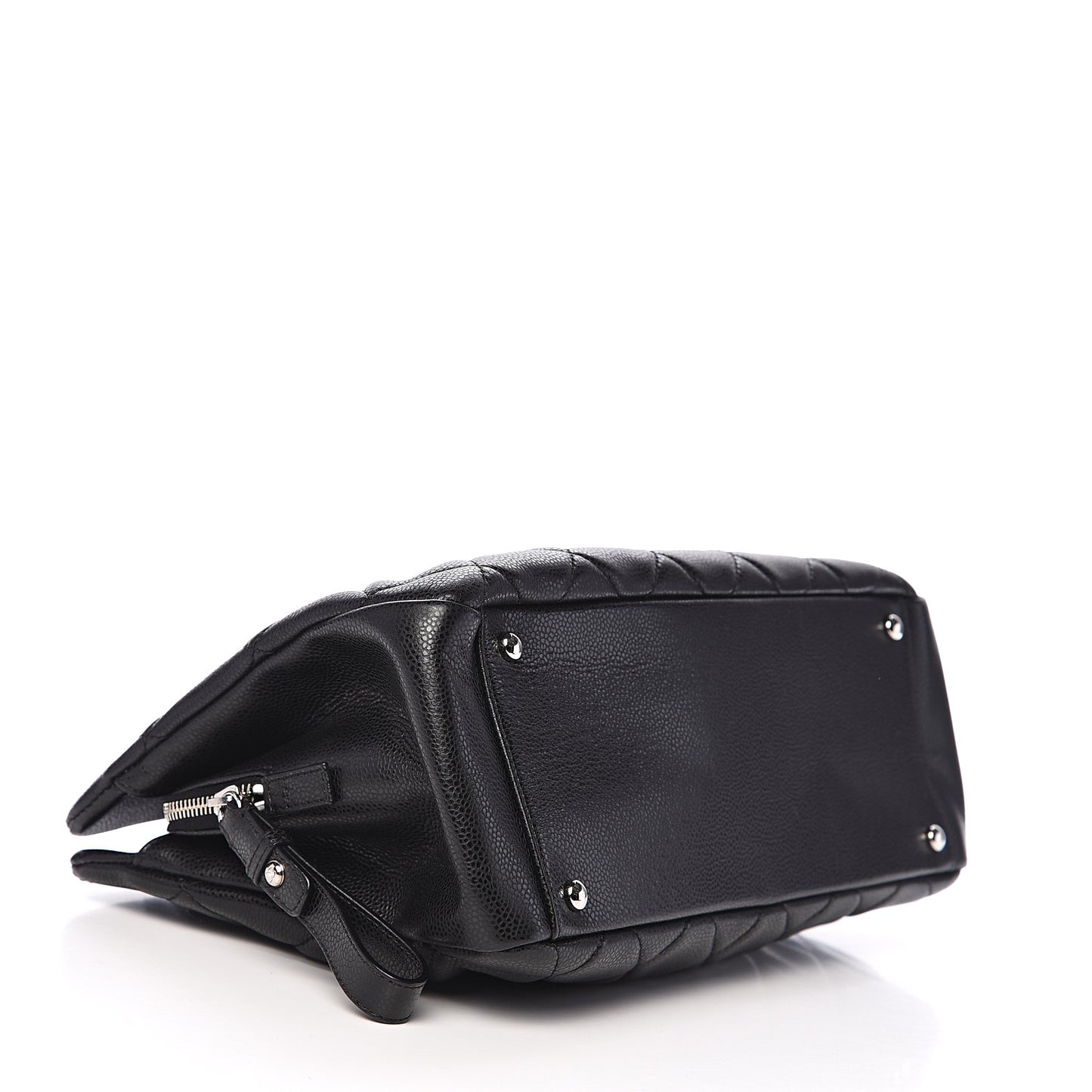 Caviar Quilted CC Timeless Soft Tote Black