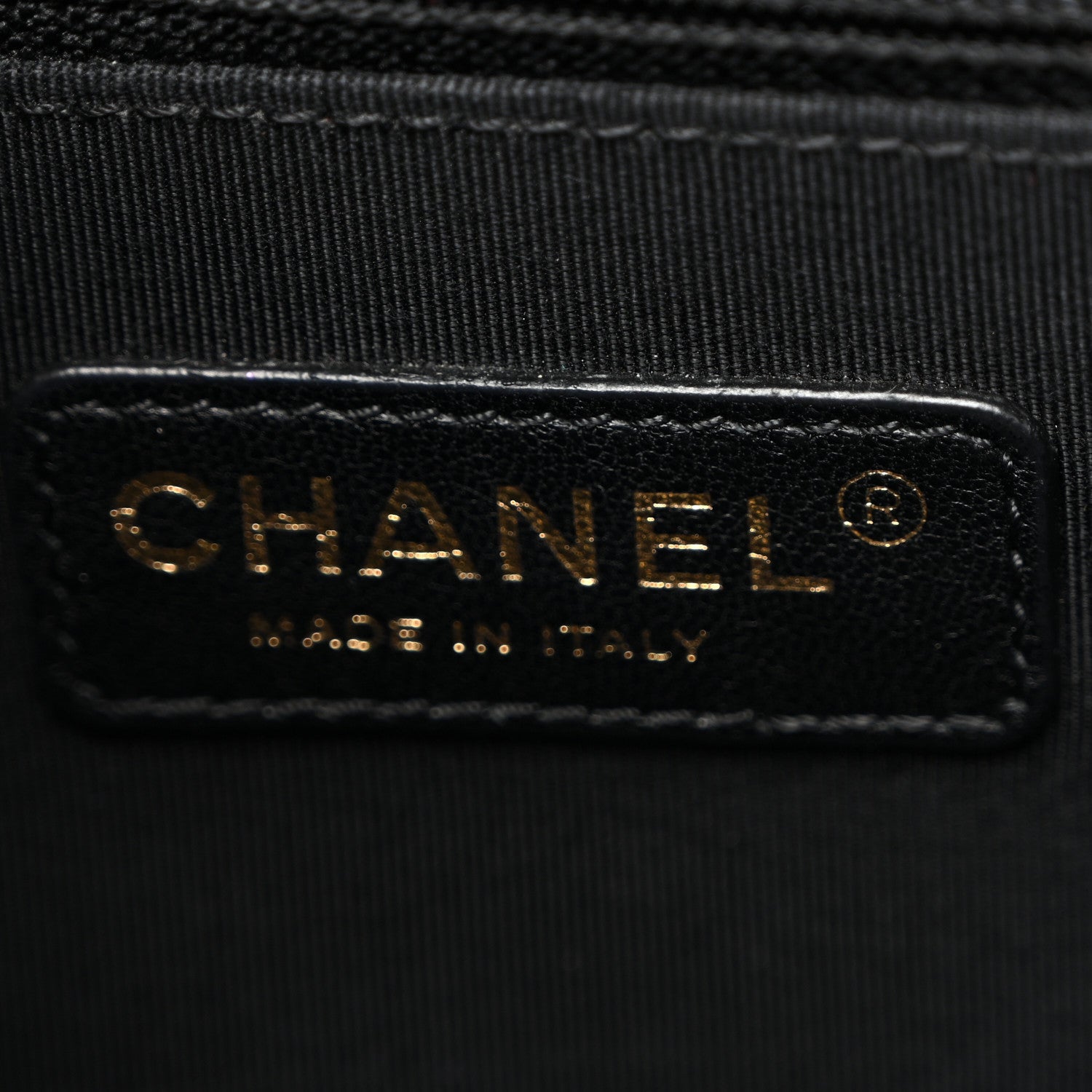 Chanel Lambskin Quilted Graphic Medium Flap White Black 6 of 10