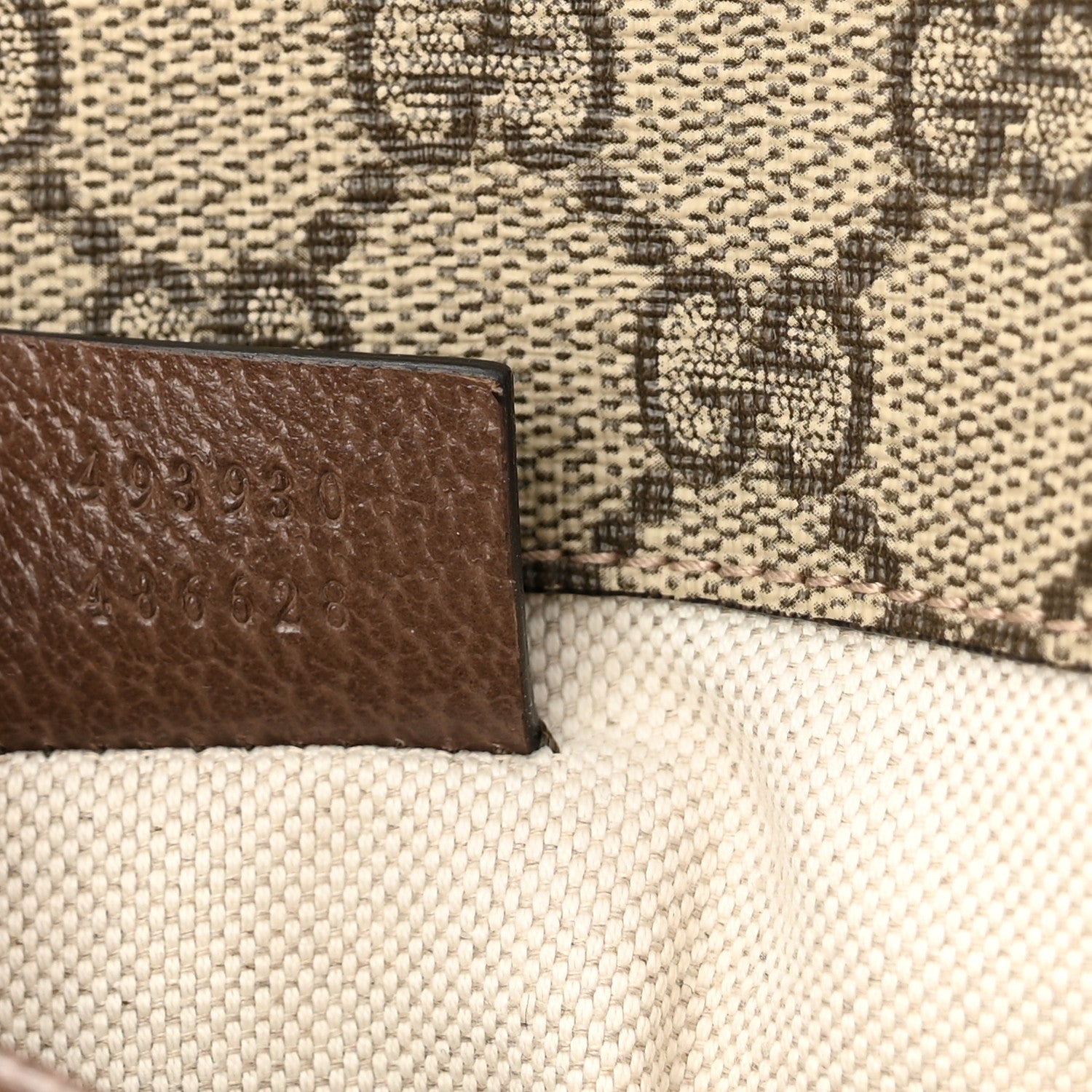 Gucci GG Supreme Monogram Neo Vintage Web Belt Bag Brown 7 of 10