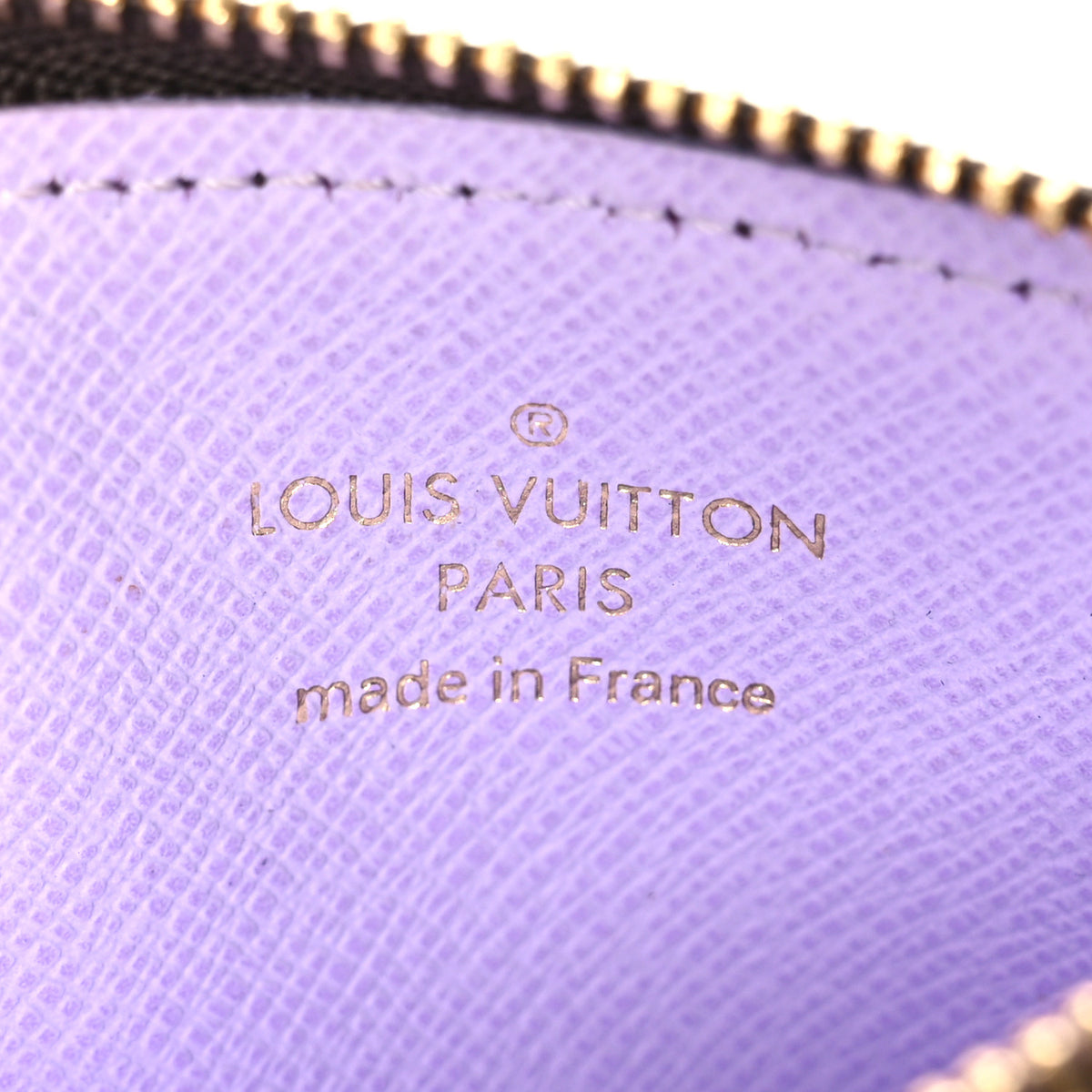 Louis Vuitton Monogram Zipped Romy Card Holder Bubble Tea 6 of 7