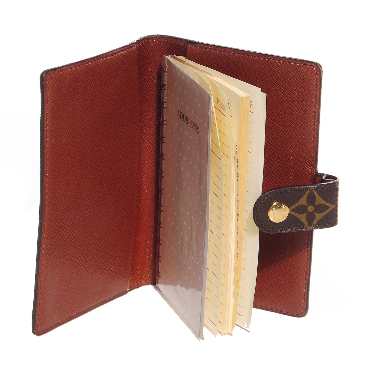 Monogram Mini Agenda Cover