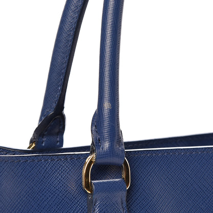 Prada Saffiano Lux Medium Tote Bluette 17 of 17