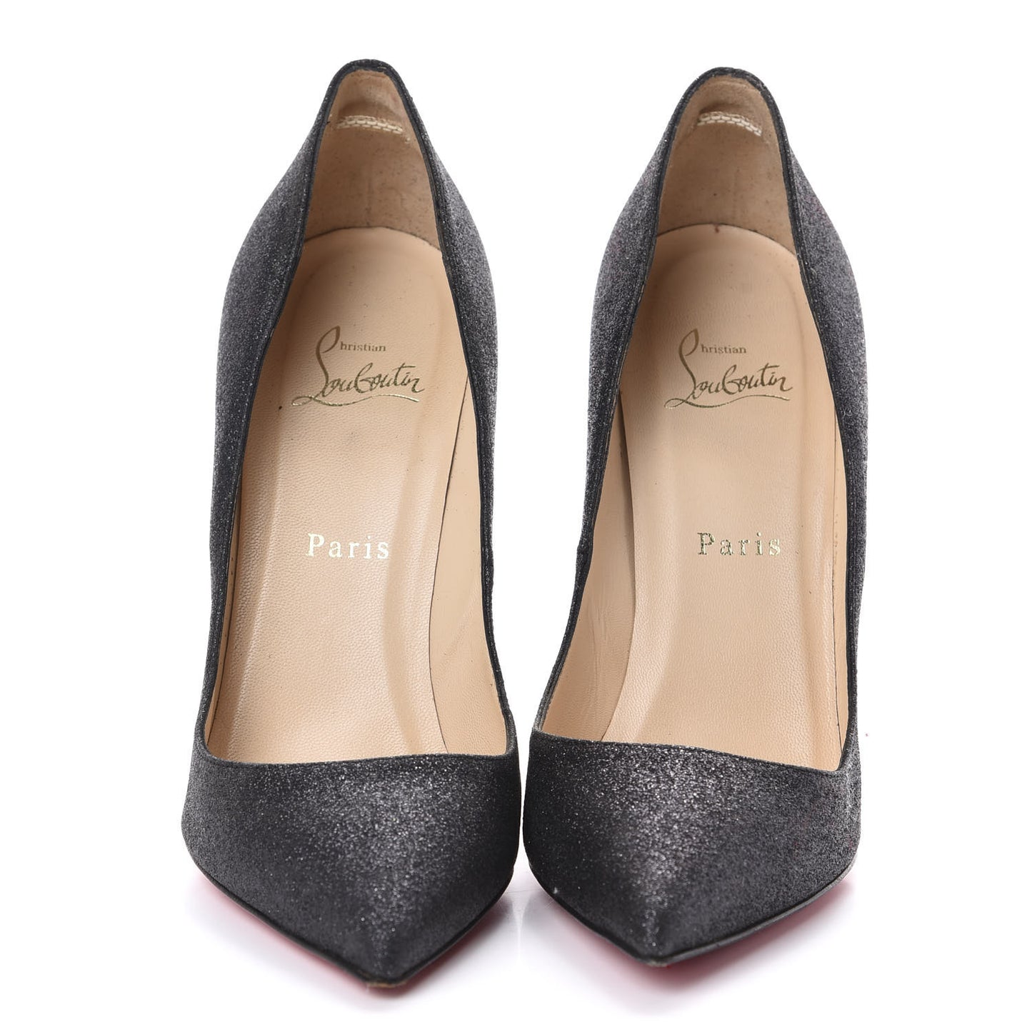 Glitter Resille Pigalle Follies 120 Pumps 38.5 Black