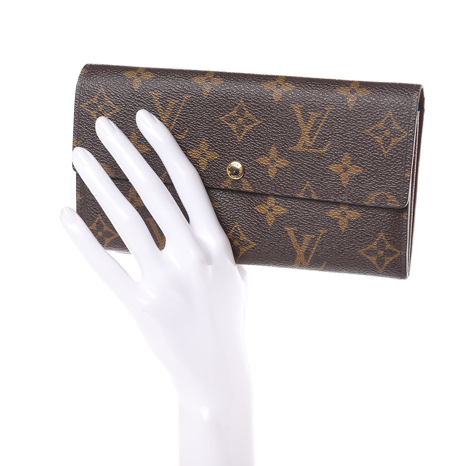 Louis Vuitton Monogram Sarah Wallet 2 of 13
