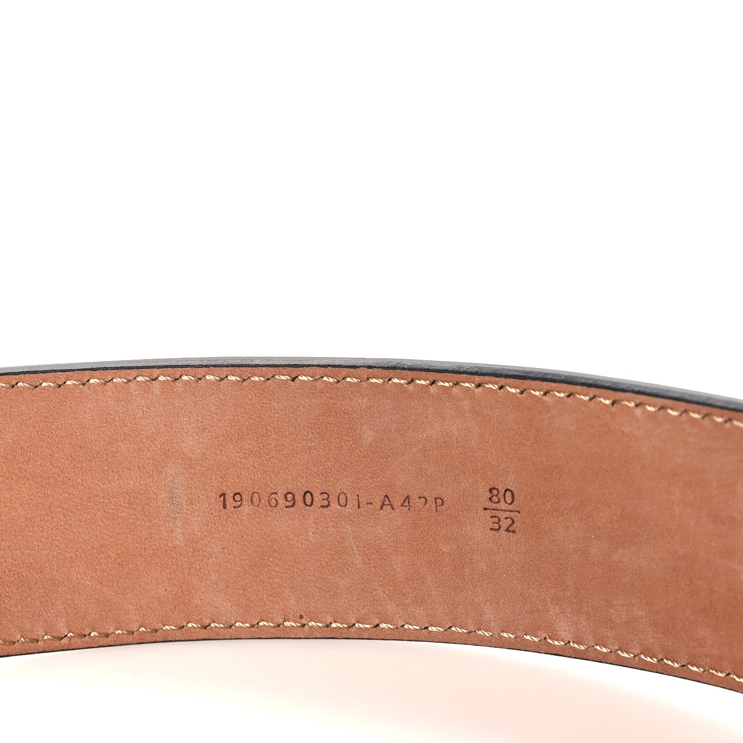Fendi Calfskin F is Fendi FF 1974 Embossed Belt 90/36 Black 4 of 8