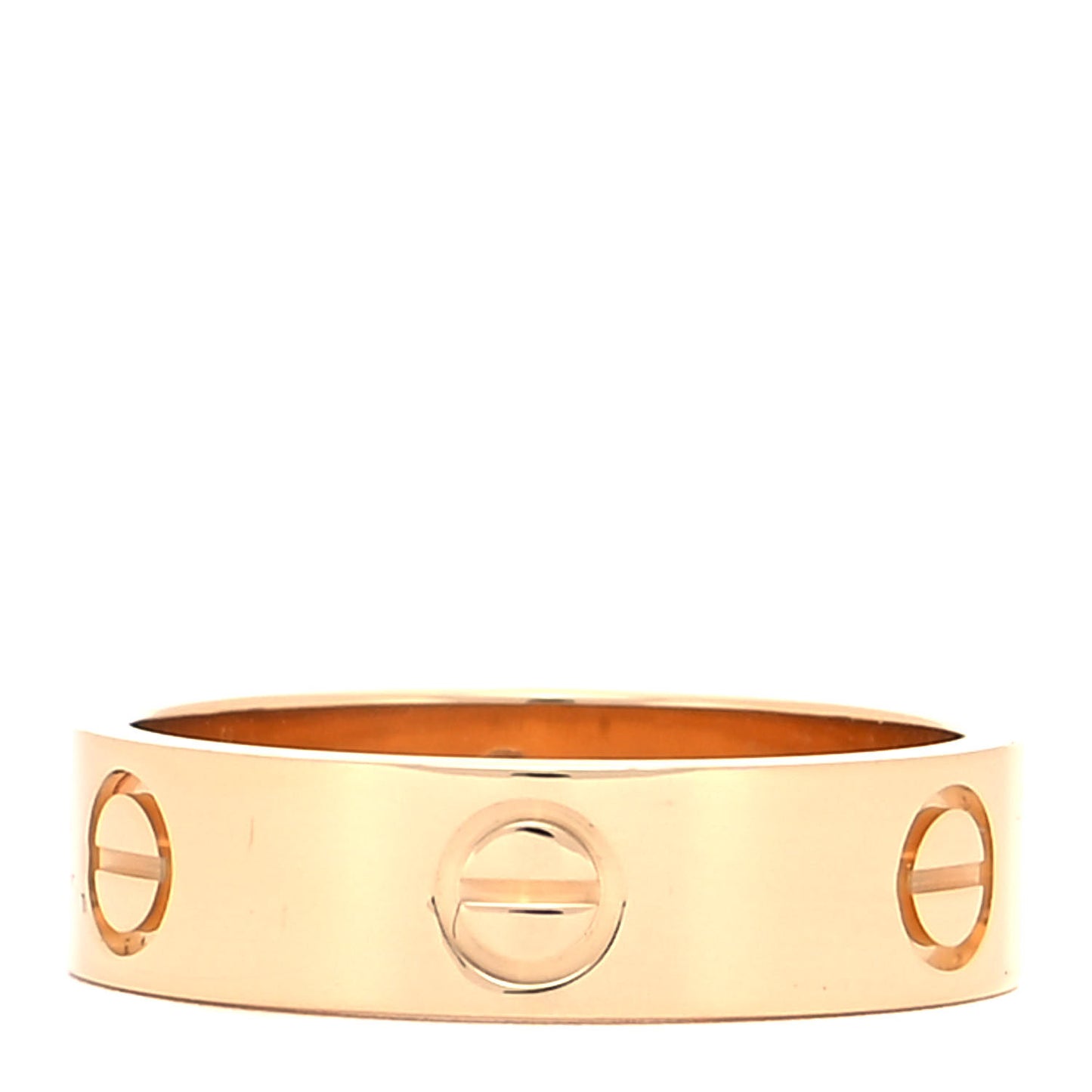 18K Yellow Gold 5.5mm LOVE Ring 56 7.5