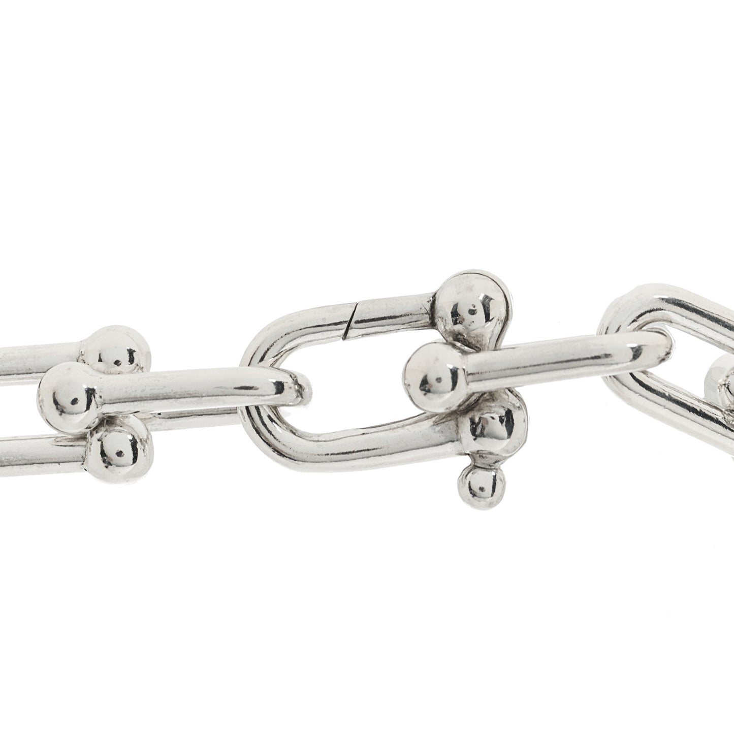 Sterling Silver HardWear Graduated Link Necklace
