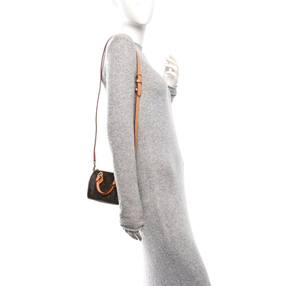 Louis Vuitton Monogram Nano Speedy Bandouliere 2 of 10