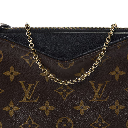 Louis Vuitton Monogram Pallas Clutch Black 12 of 12