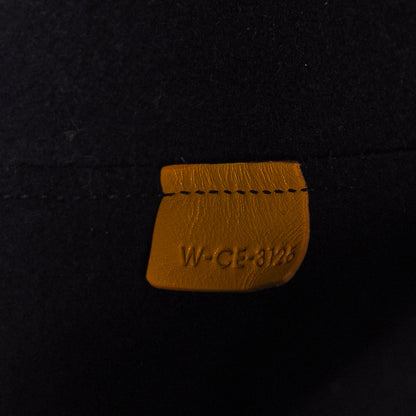 Celine Shiny Smooth Calfskin Zebra Printed Oversized Twisted Cabas Sunflower Light Ruby 9 of 9