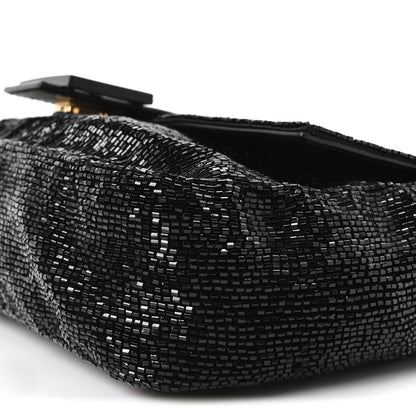 Fendi Beaded Baguette Black 8 of 8