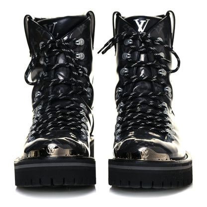 Louis Vuitton Monogram Eclipse Glaze Outland Ankle Boots 8 2 of 9