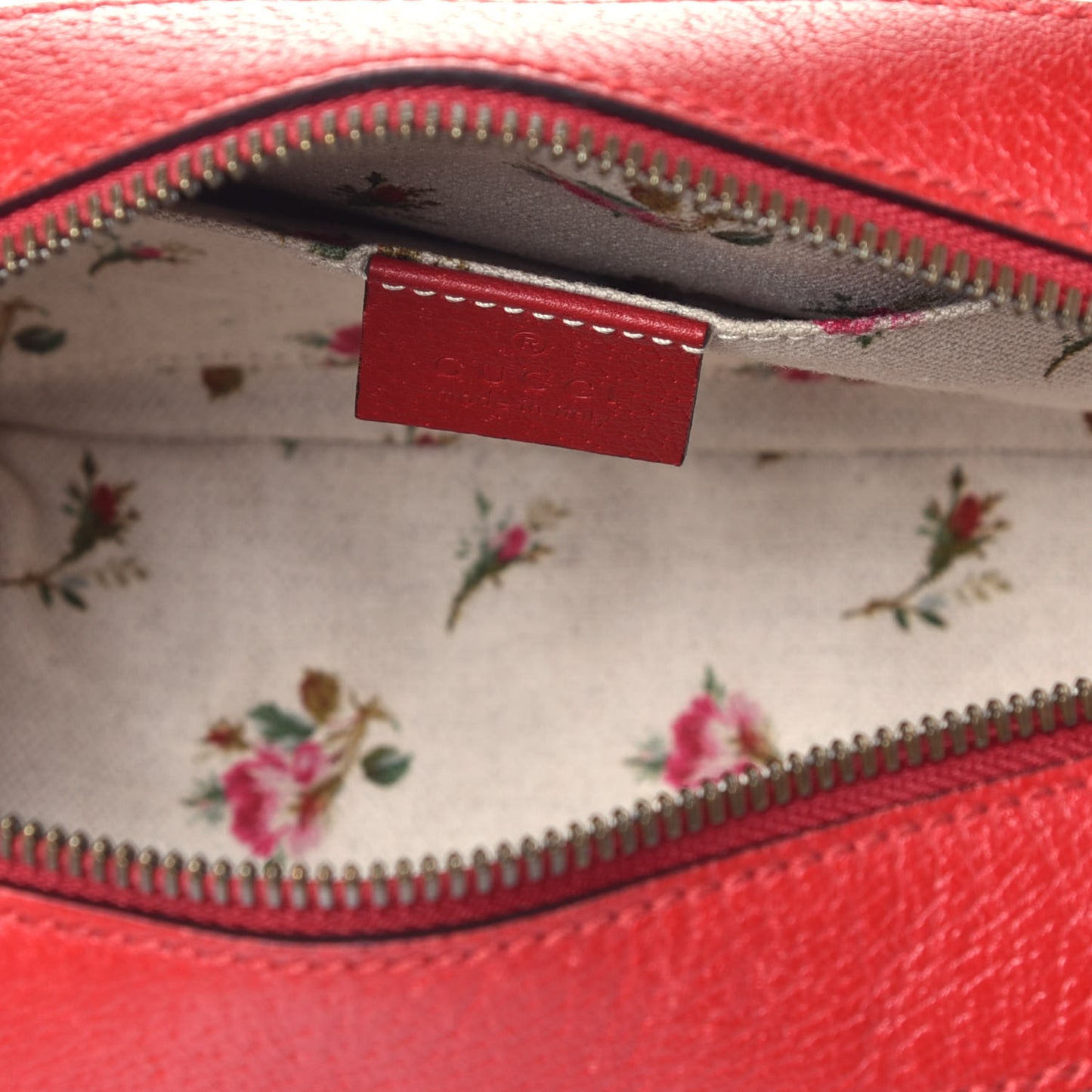 GG Supreme Monogram Web Neo Vintage Shoulder Bag Beige Red