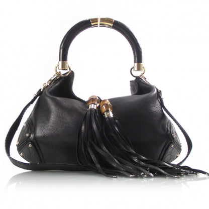 Gucci Leather INDY Bag Black 1 of 9
