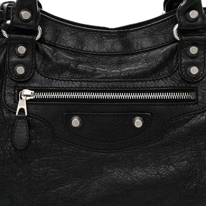 Balenciaga Agneau Giant 12 Silver Hardware City Black 9 of 13