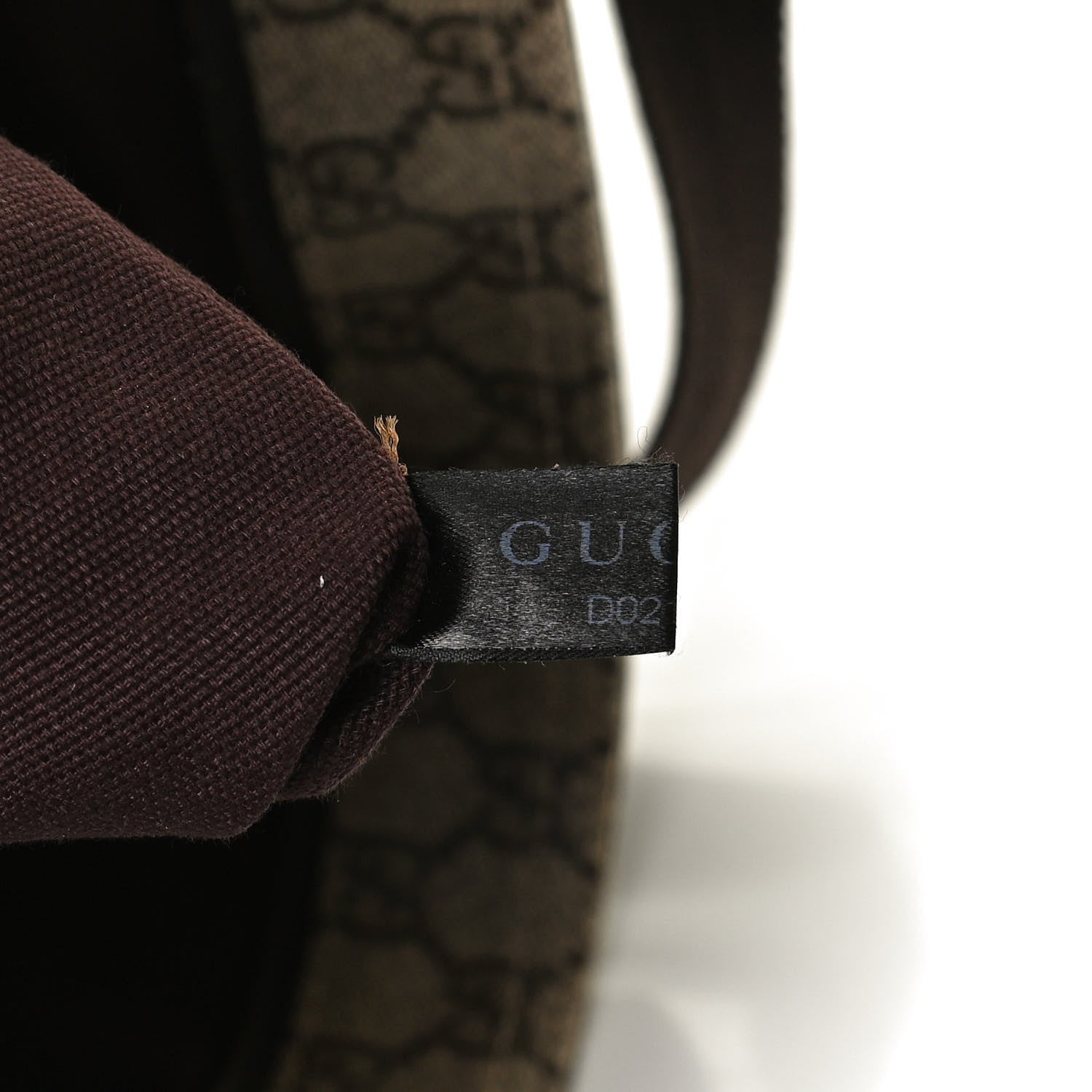 Gucci GG Plus Monogram Medium Flat Messenger Bag Dark Brown 8 of 14