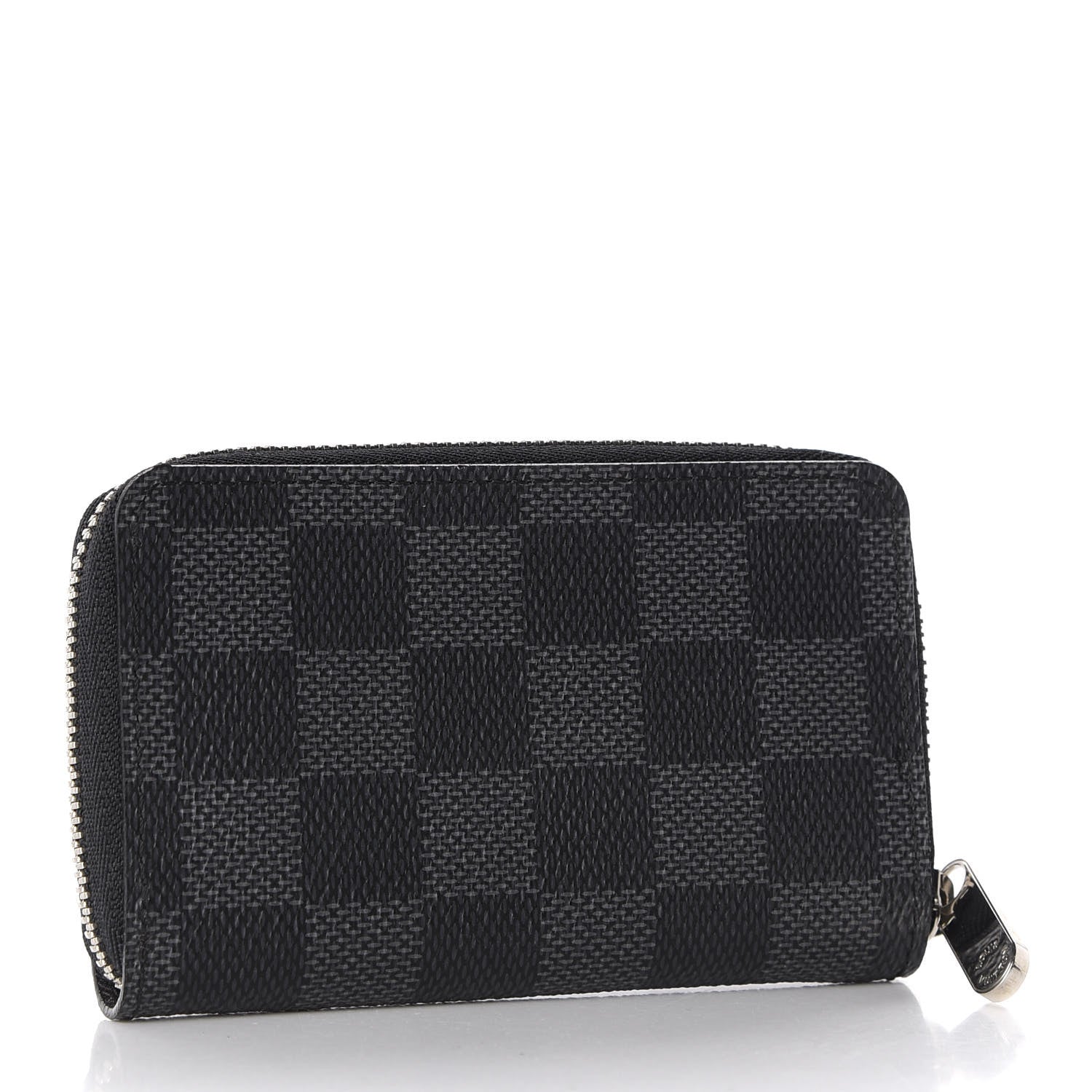 Louis Vuitton Damier Graphite Zippy Coin Purse Vertical 3 of 8