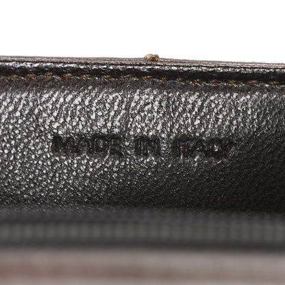 Chanel Lambskin Square Double Stitch Flap Dark Brown 7 of 11
