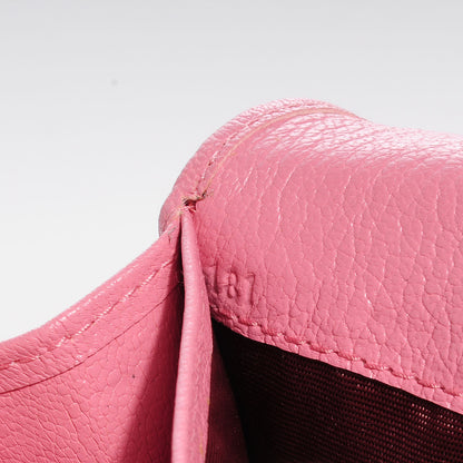 Miu Miu Goatskin Madras Twist Wallet Rosa 9 of 9