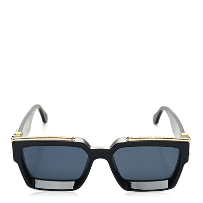 Louis Vuitton Acetate 1.1 Millionaires Sunglasses Z1165E Black 2 of 8