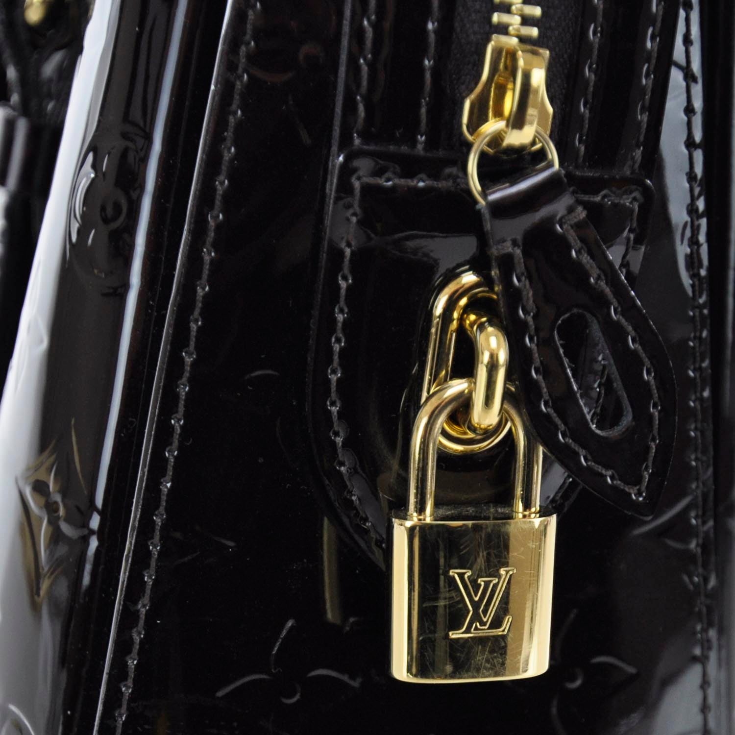 Louis Vuitton Vernis Melrose Avenue Amarante 7 of 10
