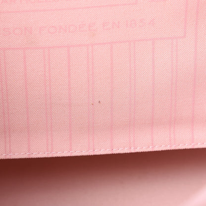Louis Vuitton Damier Azur Neo Neverfull MM Rose Ballerine 16 of 16