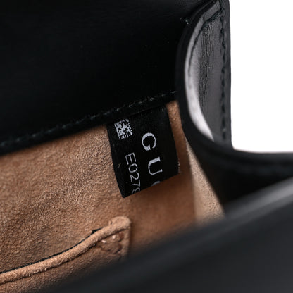 Gucci Calfskin Mini Sylvie Top Handle Bag Black 8 of 15